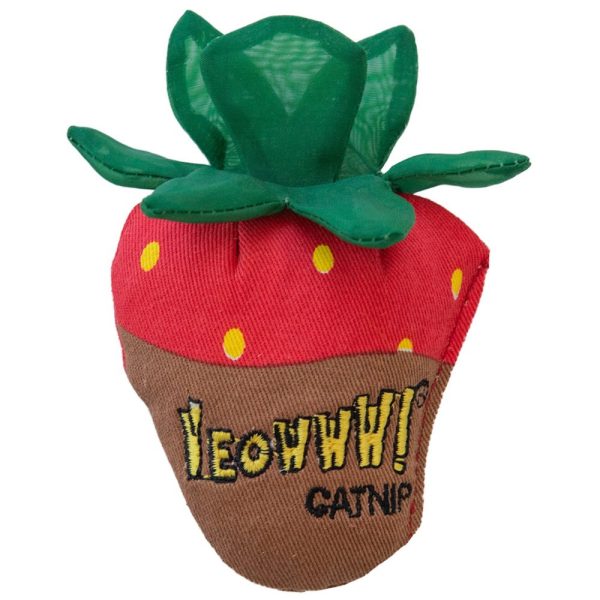 Yeowww! Strawberries Catnip Cat Toy Online now