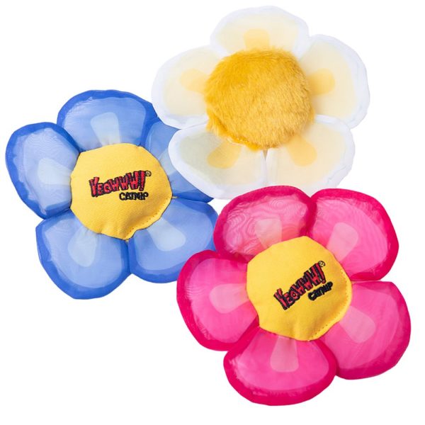 Yeowww! Daisy s Flower Tops Catnip Cat Toys Online