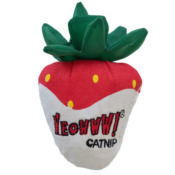 Yeowww! Strawberries Catnip Cat Toy Online now