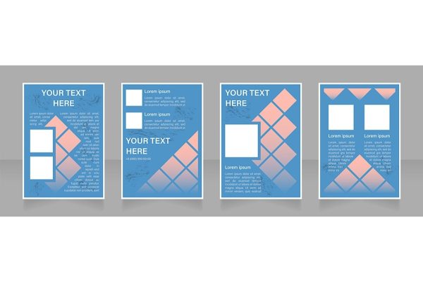 Brochure blank layout design template bundle Online Sale