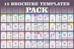 Creative colorful brochure template bundle Hot on Sale