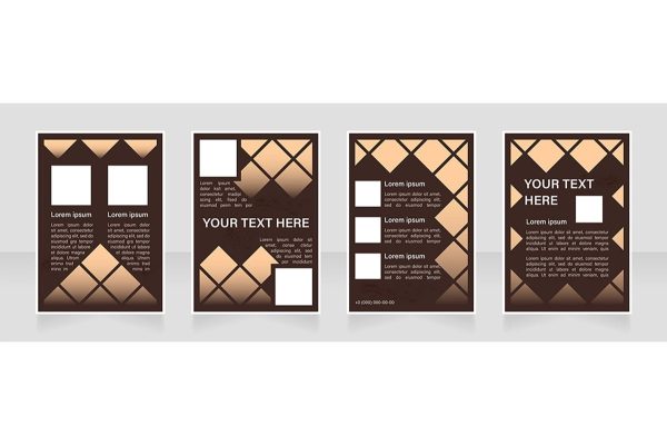 Brochure blank layout design template bundle Online Sale