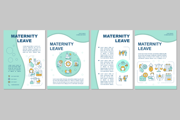 Maternity Leave Brochure Bundle Fashion