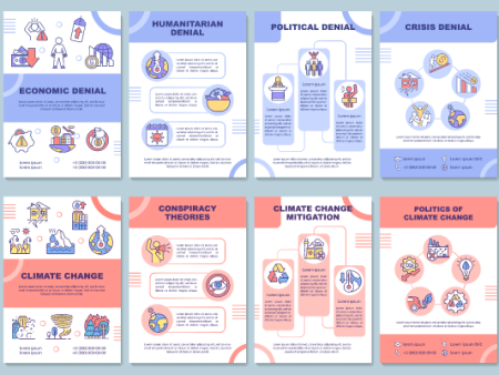 Climate Change Brochure Templates Bundle Online Hot Sale