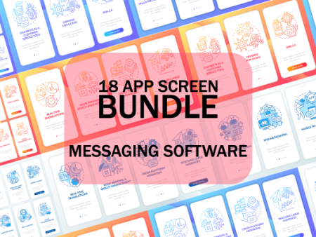 Message Software App Page Bundle For Cheap