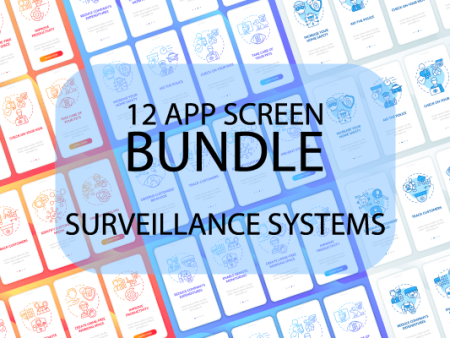 Surveillance Systems App Screen Bundle Hot on Sale