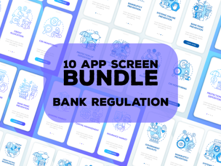 Bank Regulation App Screen Bundle Cheap