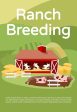 Ranch breeding brochure template Online Sale