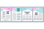 Creative colorful brochure template bundle Hot on Sale