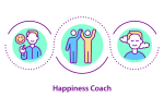 Happiness Mindset Concepts Icon Bundle Hot on Sale