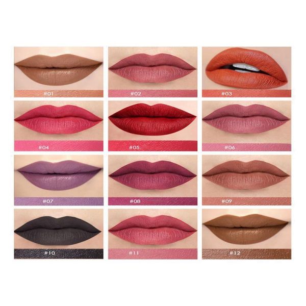 STAGENIUS Matte Lip stick Moisturizer High Pigment Long Lasting Makeup Beauty Lips For Lady Lipstick Cosmetic Online Hot Sale