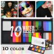 wholesale Face Body Painting UV COLOR Kids Flash Tattoo Painting Art Halloween Party Makeup Fancy Dress Beauty Palette on Sale