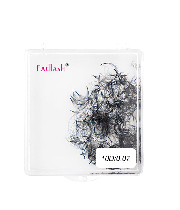 10D Handmade Loose Promade Fans Lashes -500 Fans Hot on Sale