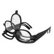 Women Makeup Magnifying Reading Glasses Flip Lens Make Up Eye Glasses +1.00 ~ +4.00 For Discount