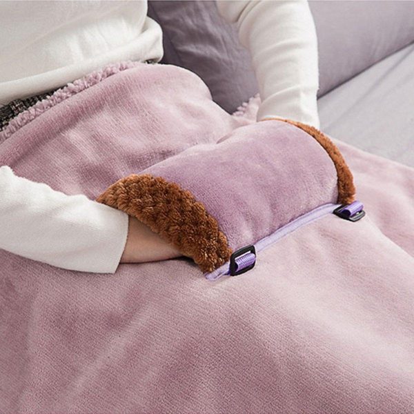 USB Electric Heated Blanket Shawl Heating Washable Winter Hand Knee Warm Home Office Heated Mat Online now