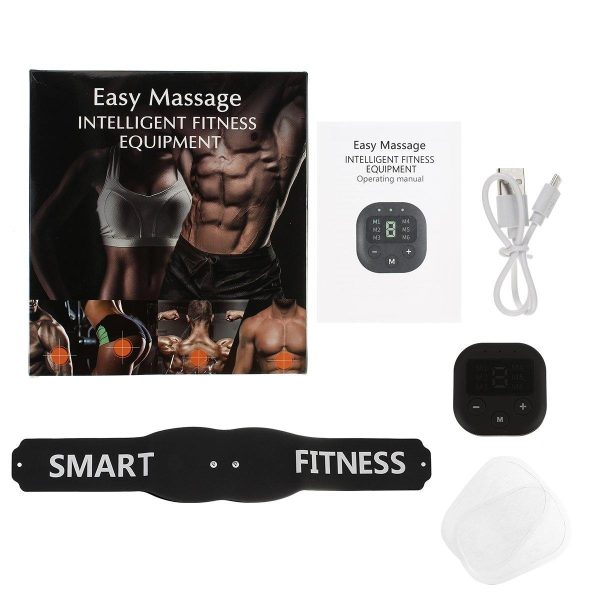 LED ABS Abdominal Belt Muscle Trainer EMS Stimulator Toning Smart Training Instrument Sale