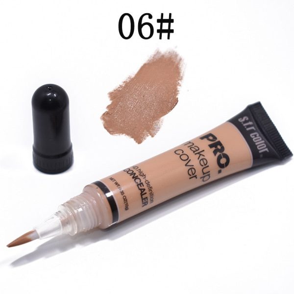 12 color hose concealer concealer nourishing makeup foundation liquid covering black rim of the eye pock scar backing cream Online now