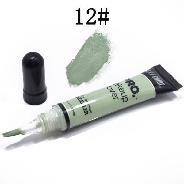 12 color hose concealer concealer nourishing makeup foundation liquid covering black rim of the eye pock scar backing cream Online now