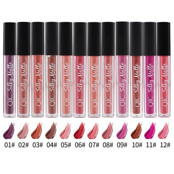 Matte Lip Gloss Lips Lipstick Long Lasting Liquid Cosmetics Exaggerated Makeup Hot on Sale