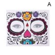 Waterproof Makeup Sticker Special Face Tattoo Face Halloween Day Tattoo Up Dress Of Stickers Temporary Dead Skull Th A4l4 Cheap