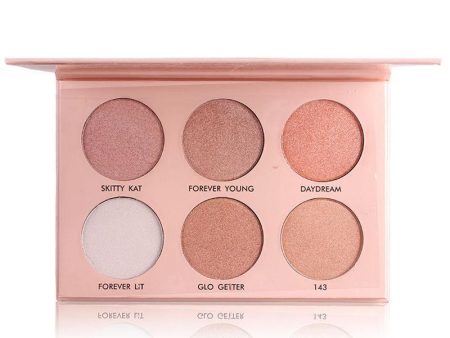 MISS ROSE 6 Colors Highlighter Powder Shading Shimmer Contour Mineral Nude Makeup Cosmetic For Discount