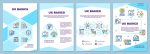 User experience brochure template set Discount