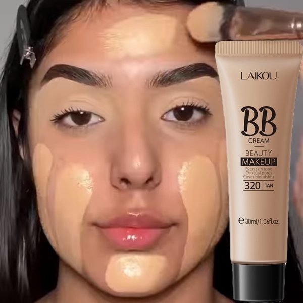 Waterproof Foundation Concealer Makeup BB Cream Long Lasting Full Coverage Acne Marks Natural Women Face Cosmetic 3 Colors For Discount