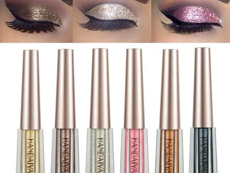 HANDAIYAN 12 Colors Diamond Glitter Liquid Eye Shadow Sale