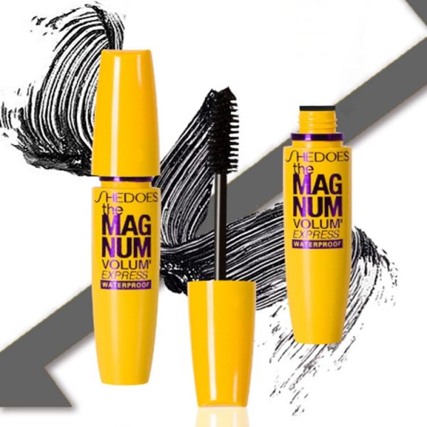 Waterproof Slender Curly Mascara Thick Eyelashes Makeup Lengthening Natural Lasting Non-smudge Mascara on Sale