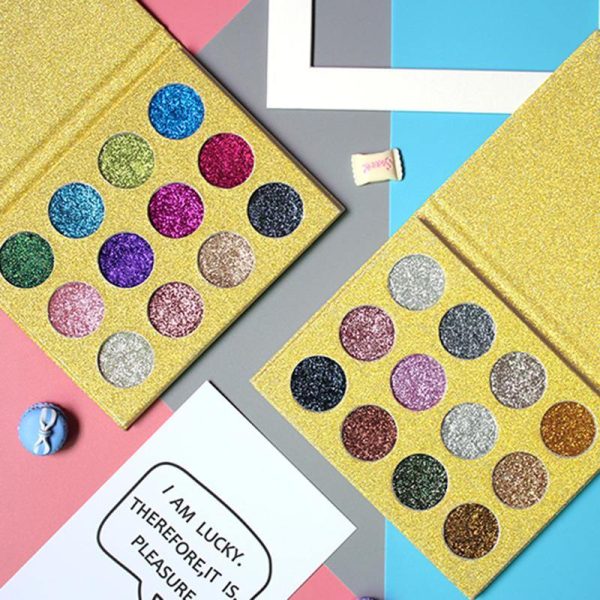 IMAGIC Rainbow Glitters Diamond Eyeshadow Palette Pearlescent Multipurpose Eyeshadow Palette Online