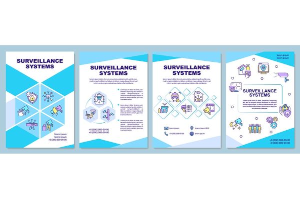 Surveillance Systems Brochures Bundle For Sale