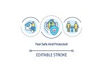 Property Protection Concept Icons For Discount