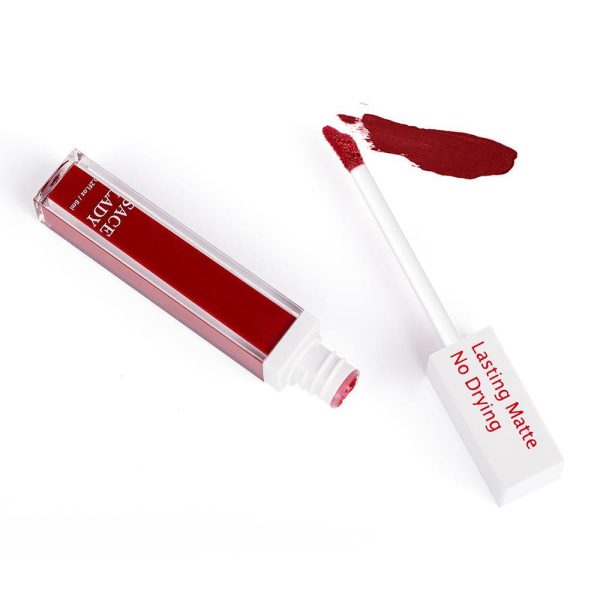 Maple Red Matte Lip Gloss Discount