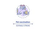 Pet Services Concept Icons Bundle Supply