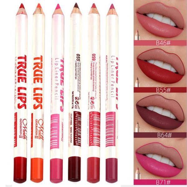 Waterproof Matte Lip Pencil Long Lasting Permanent Lip Liner Women Professional Makeup Lipstick Pen Cosmetic Maquiagem Completa Cheap