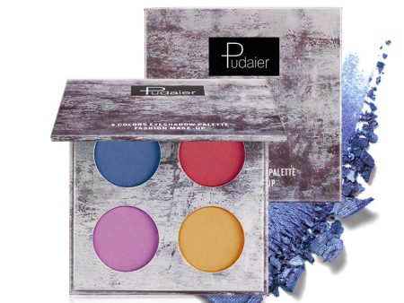 Pudaier? 4-pan Eyeshadow Palette | Insanely pigmented | Long-lasting Sale