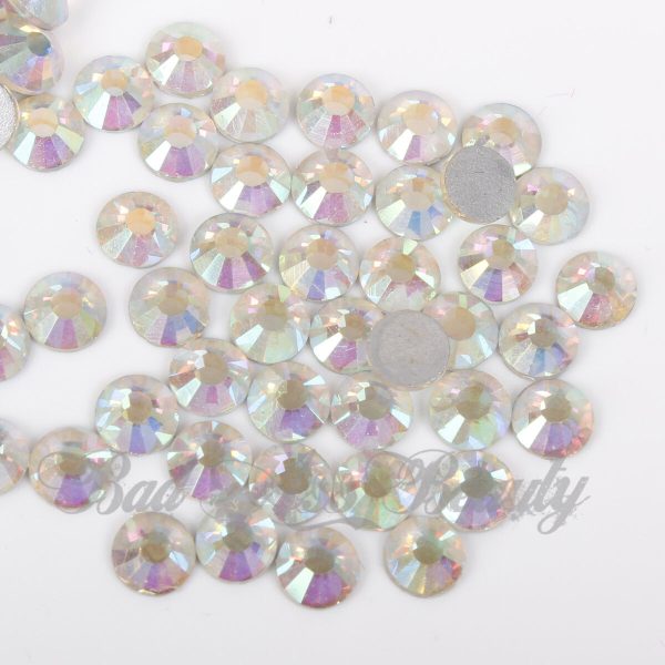 100pcs Glass Rhinestones Flat Back Crystals 2mm, 3mm, 4mm ,5mm Online