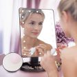 22 LED Lighted Vanity Touch Screen  360° Rotating Cosmetic Makeup LED Mirrors For Sale