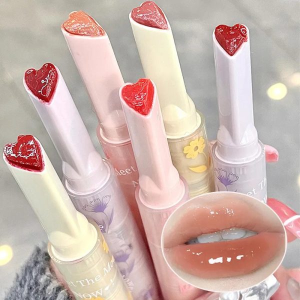 Jelly Heart Lip Gloss Fashion