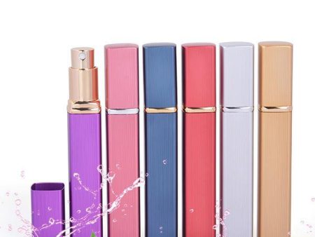 12ml Aluminum Portable Travel Perfume Atomizer Spray Refillable Bottles Cosmetic Container Online Sale