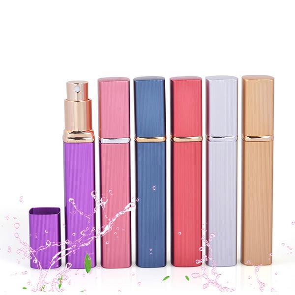 12ml Aluminum Portable Travel Perfume Atomizer Spray Refillable Bottles Cosmetic Container Online Sale