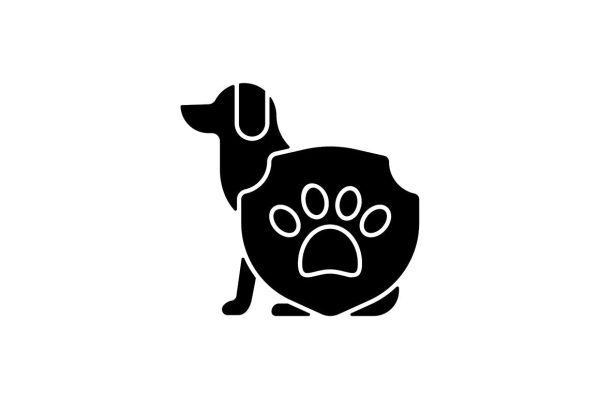 No animal testing black glyph icons set on white space Online Sale