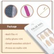 YOSOMK Nude Press on Nails Almond Shaped Fake Nails Medium Glossy Stick on Nails Natural Full Cover False Nails Acrylic Glue on Nails for Women Online Sale