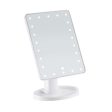 22 LED Lighted Vanity Touch Screen  360° Rotating Cosmetic Makeup LED Mirrors For Sale