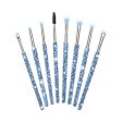 8-Piece Ice Queen Eye Brush Set Hot on Sale