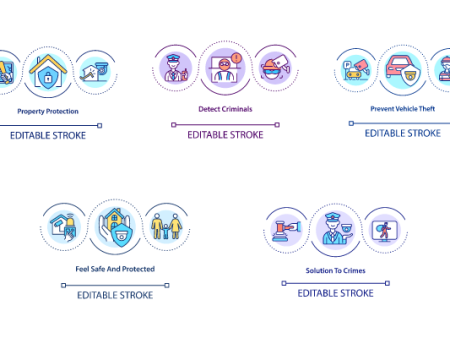 Property Protection Concept Icons For Discount