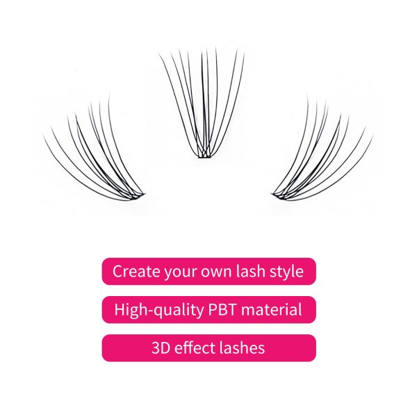 10P DIY Cluster Lashes Extensions Online Sale