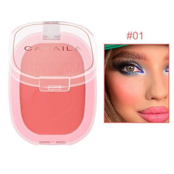 10.5g Girl Blush Peach Cream Makeup Blush Palette Cheek Contour Blush Cosmetics Blusher Cream Makeup Rouge Cheek Tint Blush For Sale