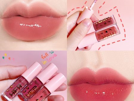 1 Pcs Mini Tube Gloss Labial Water-light Mirror Lip Glaze Not Fade Lip Tint Lasting Moisturizing Cosmetic Lipstick Maquillaje Online Hot Sale