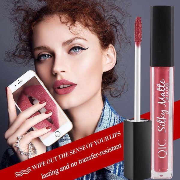 Matte Lip Gloss Lips Lipstick Long Lasting Liquid Cosmetics Exaggerated Makeup Hot on Sale